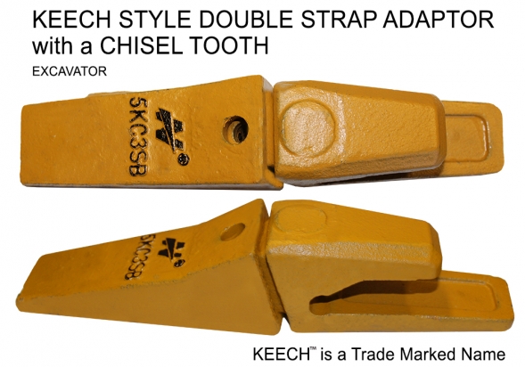Keech Style Double Strap Tooth